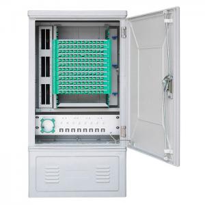FTTH outdoor 144-core optical fiber cabinet Floor-to-floor 144-port optical fiber distribution cabinet ODF cabinet Waterproof IP65