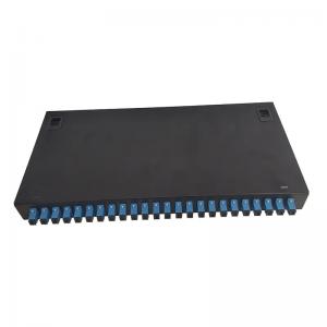 YIWANG OEM Fiber Patch Panel 12-24ports 1U Rack Optic Distribution Frame SC/FC/LC/ST